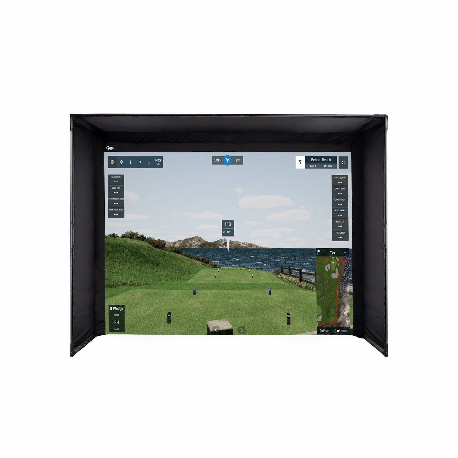 C-Series DIY Simulator Enclosure Kit with Impact Screen