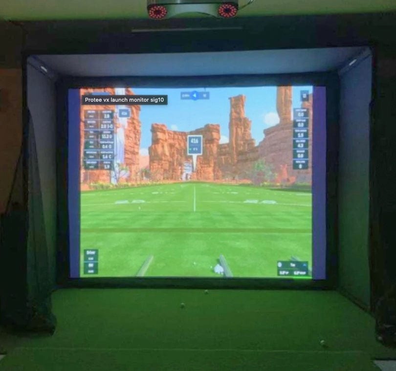 ProTee VX SIGPRO Full Golf Simulator