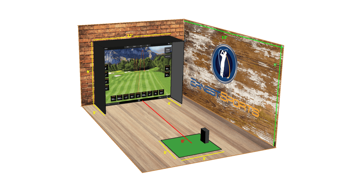 ES Tour Plus - Full Golf Simulator