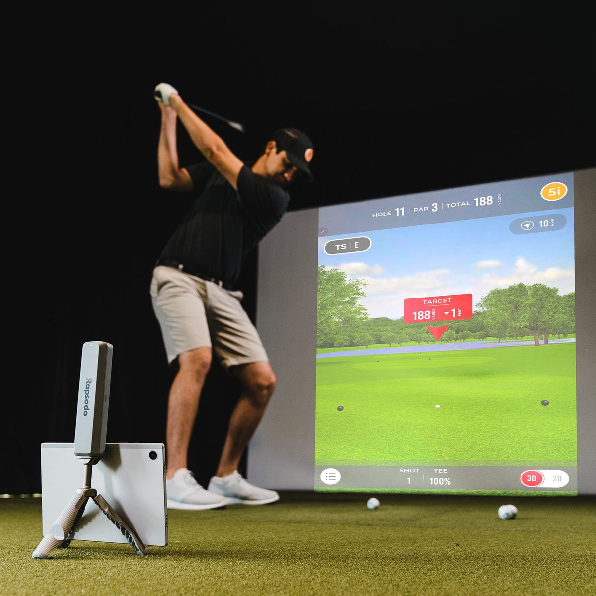 Rapsodo MLM2Pro - Full Golf Simulator